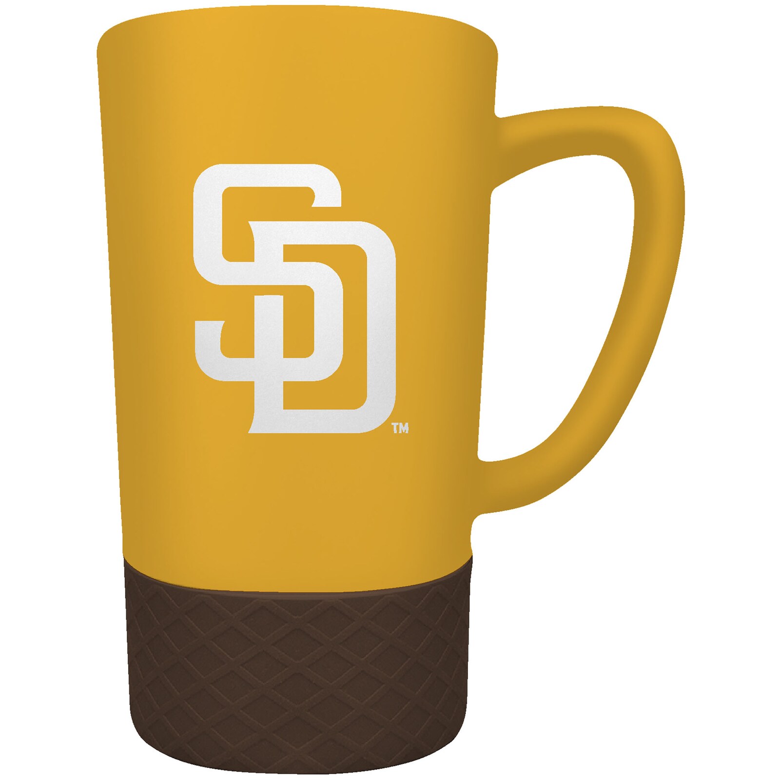 San Diego Padres 팀 로고 16온스 레이저 각인 점프 머그