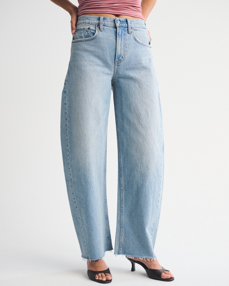 High Rise Barrel Jean 상세 이미지 2