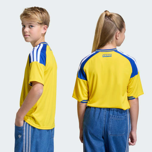 Sweden 26 Home Kids Jersey 상세 이미지 2