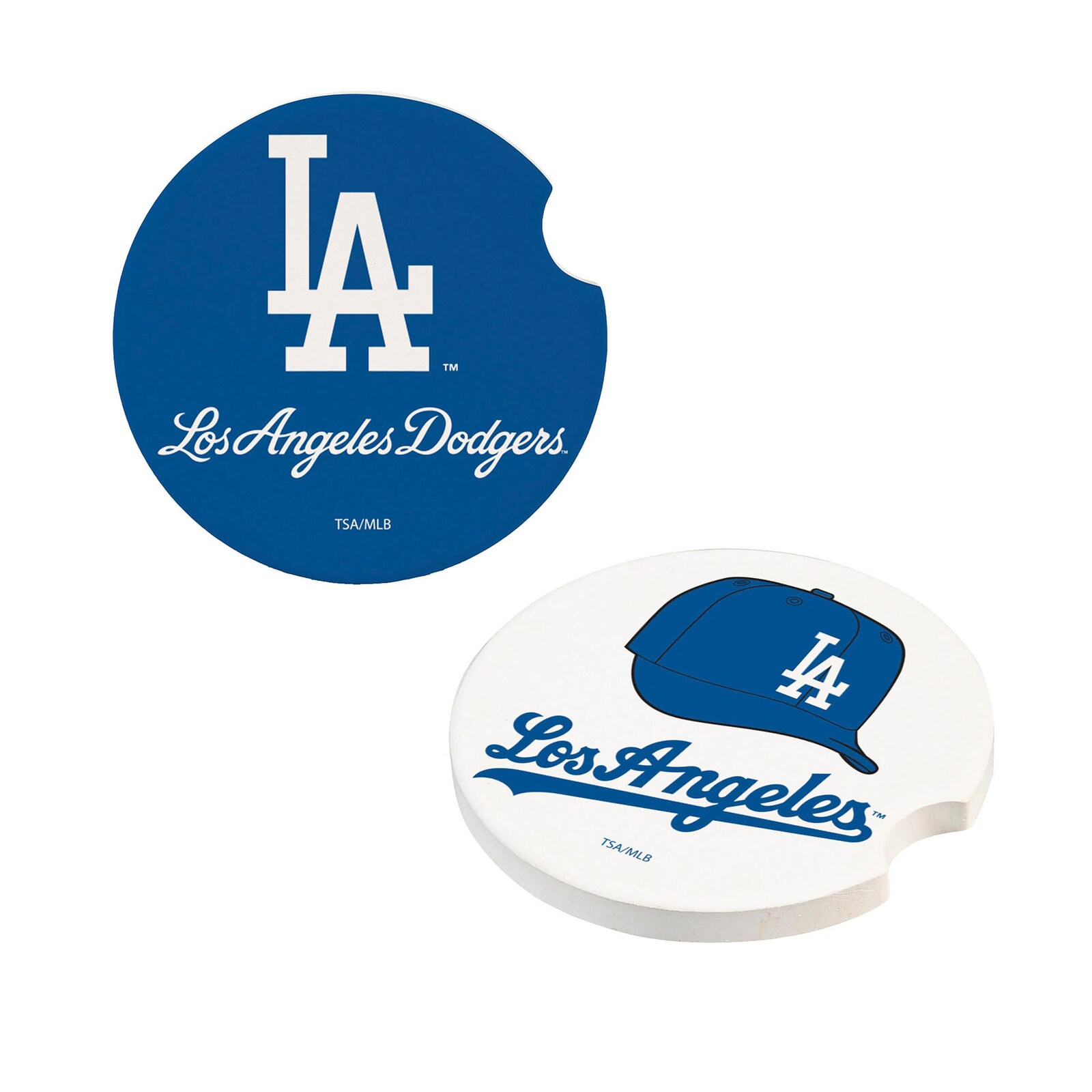 Los Angeles Dodgers 세라믹 차량용 컵홀더 코스터 4종 세트