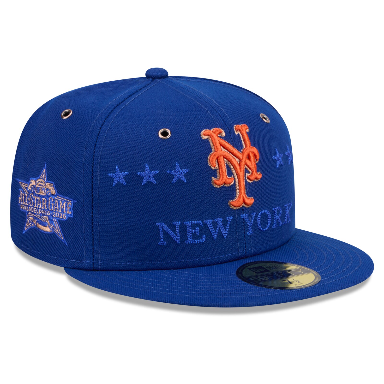남성용 New York Mets New Era 로열 2026 MLB 올스타전 59FIFTY 피티드 모자