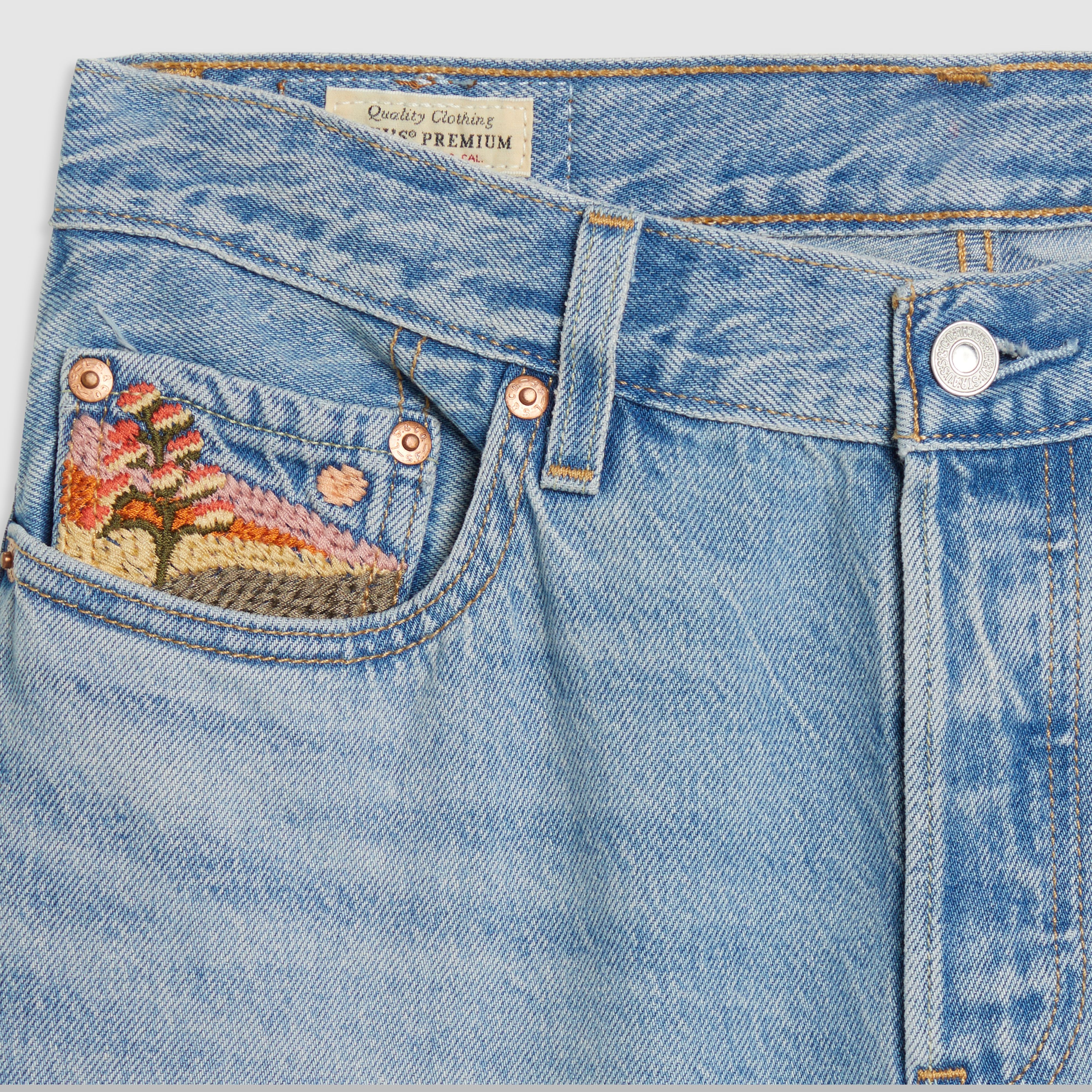 501® ‘90s 앵클 여성용 청바지 상세 이미지 8
