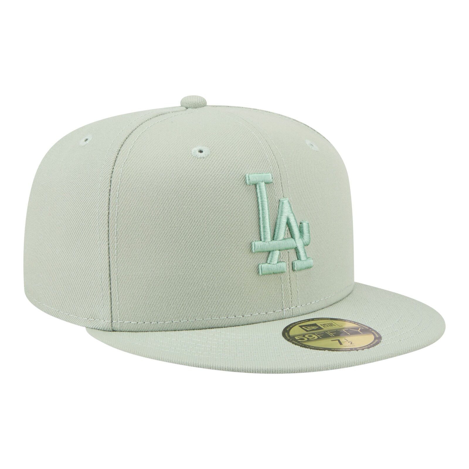 남성용 로스앤젤레스 다저스 New Era 그린 컬러 팩 59FIFTY 피티드 모자 상세 이미지 4