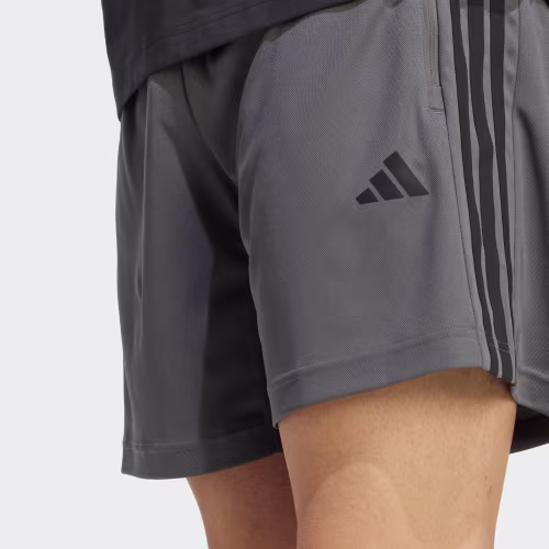 WORKOUT ESSENTIALS BASE 3-STRIPES PIQUE SHORT 7inch 상세 이미지 6