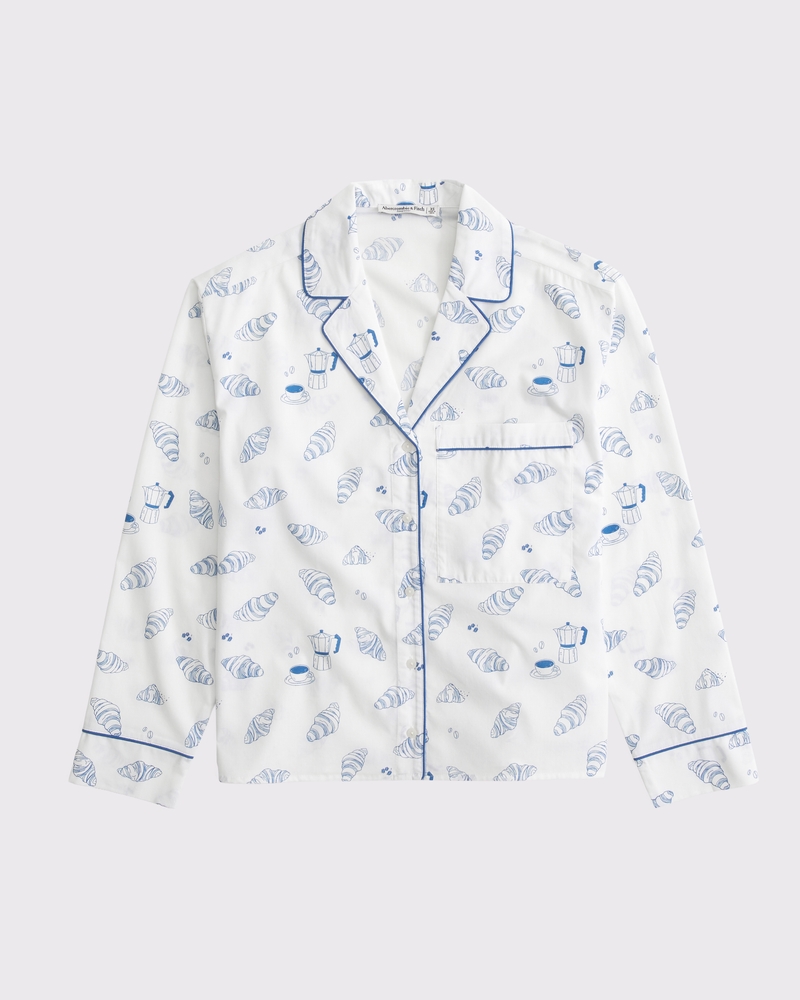 Cotton-Blend Sleep Shirt 상세 이미지 7