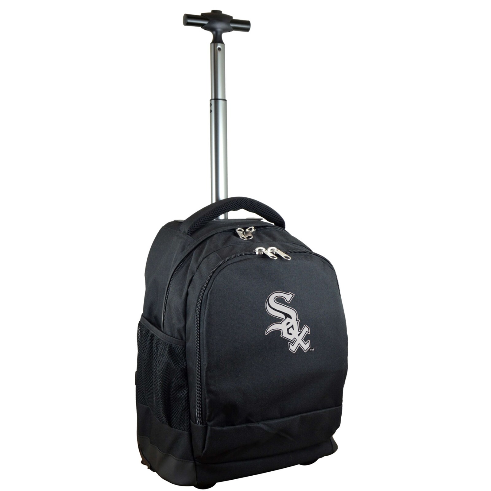 Chicago White Sox 블랙 19인치 프리미엄 바퀴형 백팩 상세 이미지 2