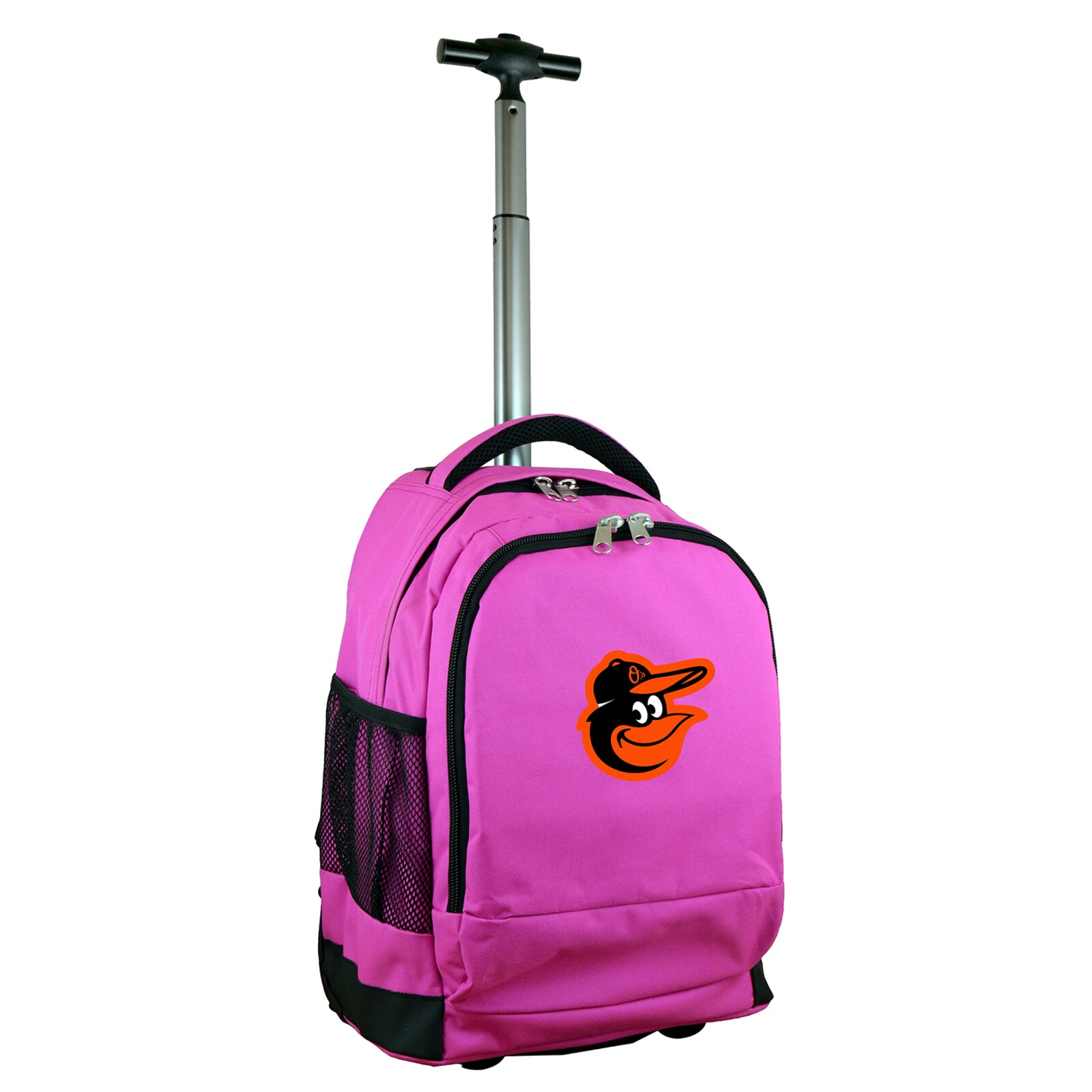 Baltimore Orioles MOJO 핑크 19인치 프리미엄 바퀴형 백팩 상세 이미지 2