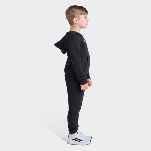 2-Piece Long Sleeve Fleece Pullover & Jogger Set 상세 이미지 4