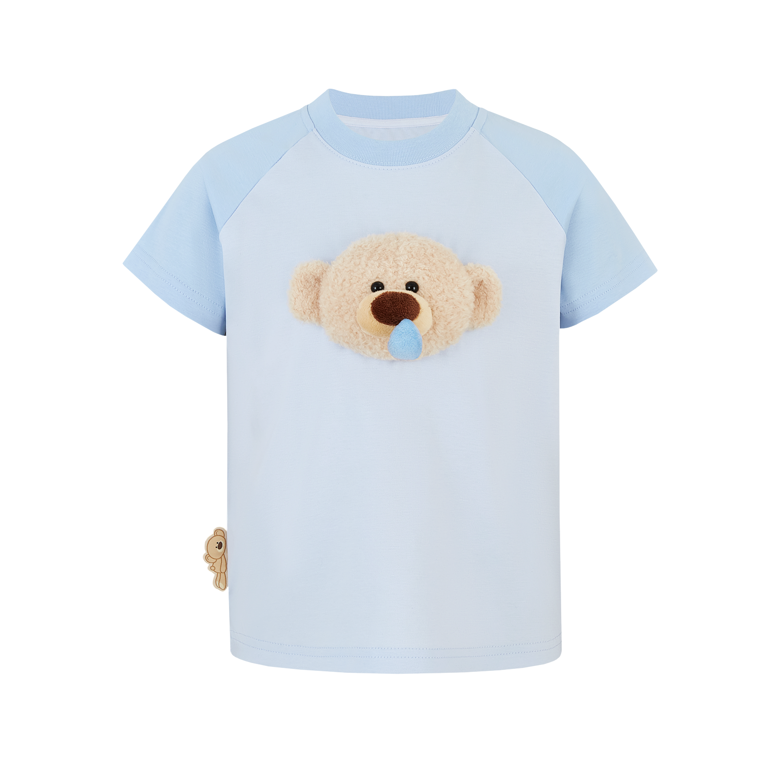 BabyBear 멍한 표정 티셔츠 블루