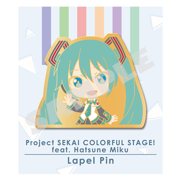 (굿즈 - 배지) Hatsune Miku: Colorful Stage! 핀 배지 Vol.2 하츠네 미쿠 상세 이미지 2