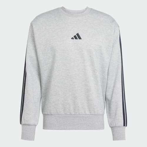 Essentials 3-Stripes Fleece Sweatshirt 상세 이미지 4