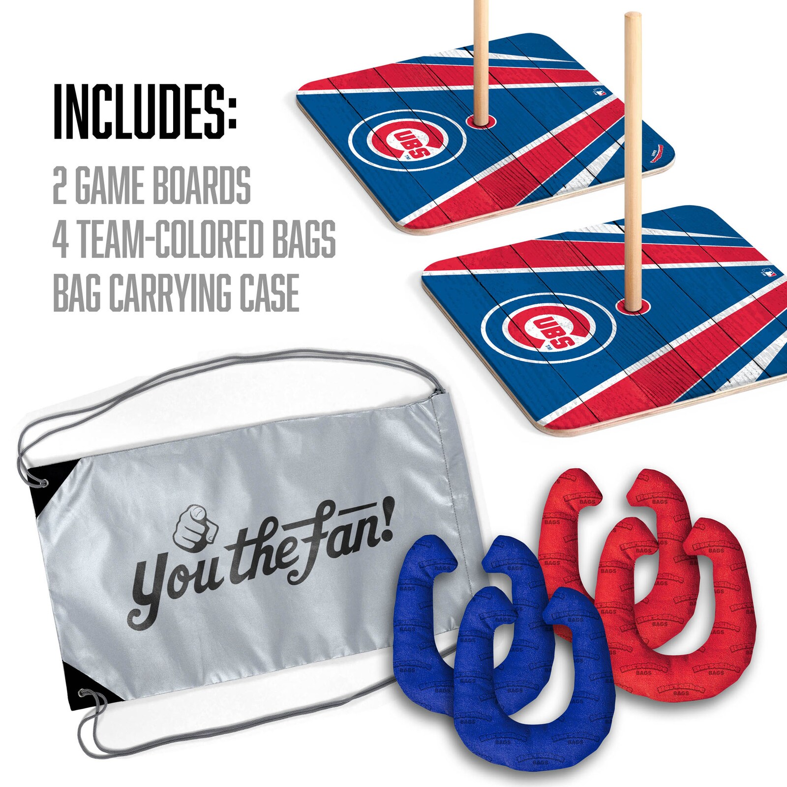 Chicago Cubs IDNA Horseshoe Bags 게임 상세 이미지 4