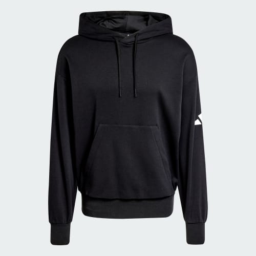Essentials Loose-Fit 3 Bar Logo French Terry Hoodie 상세 이미지 4
