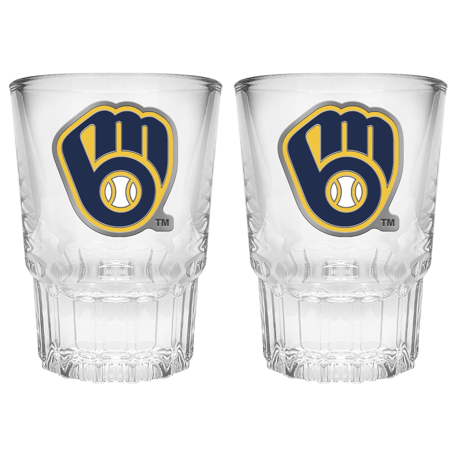 Milwaukee Brewers 2피스 프리즘 샷글라스 세트
