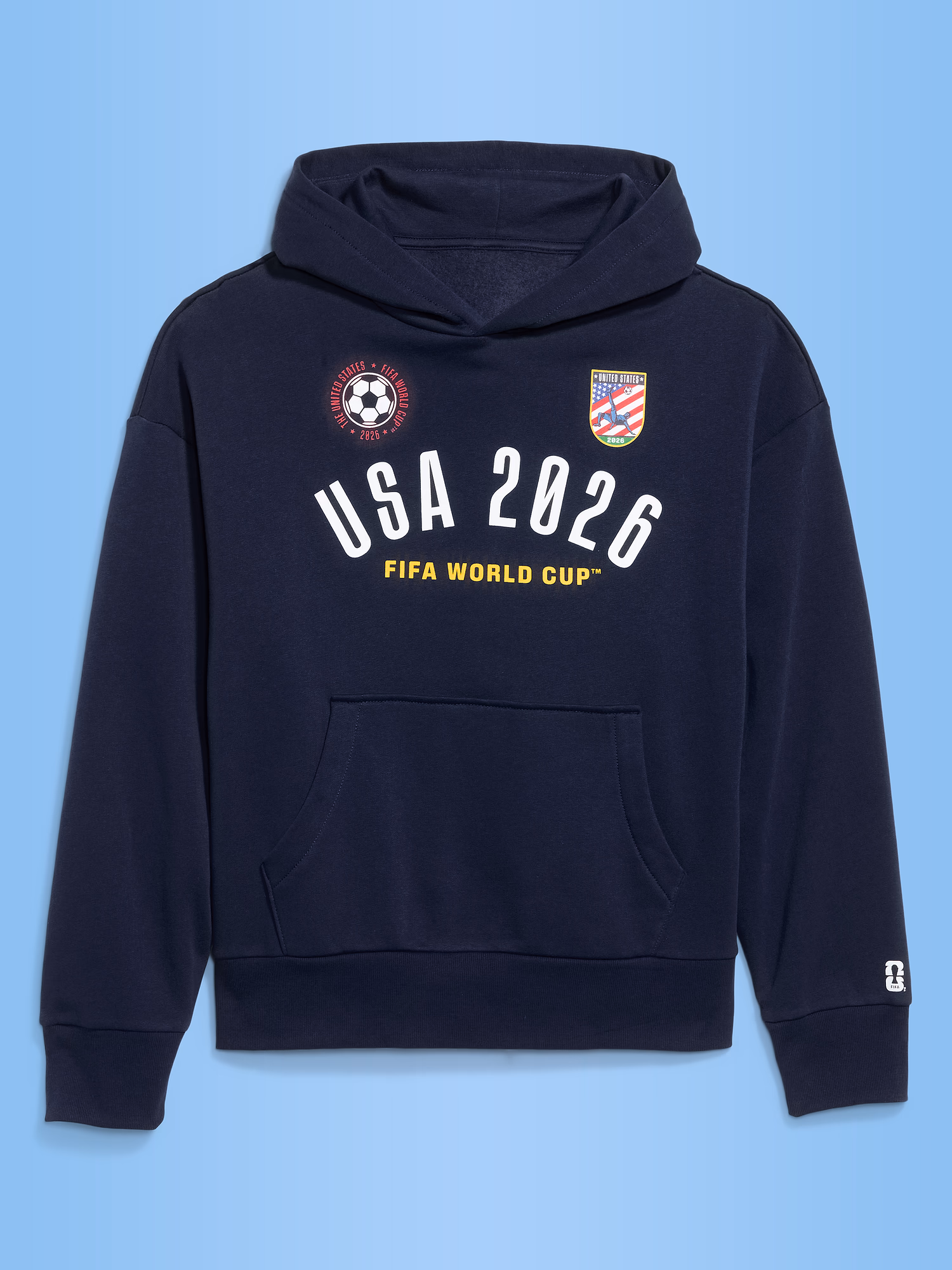 남성용 FIFA World Cup 26™ USA 오버사이즈 풀오버 후디 상세 이미지 3