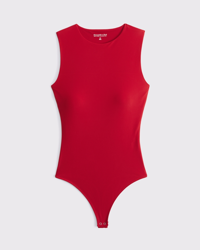 Bra-Free Soft Matte Seamless Fabric Bodysuit 상세 이미지 6