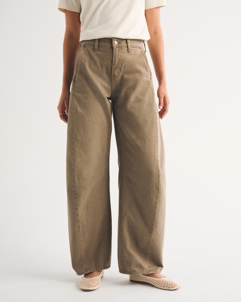 High Rise Ultra Barrel Jean 상세 이미지 2