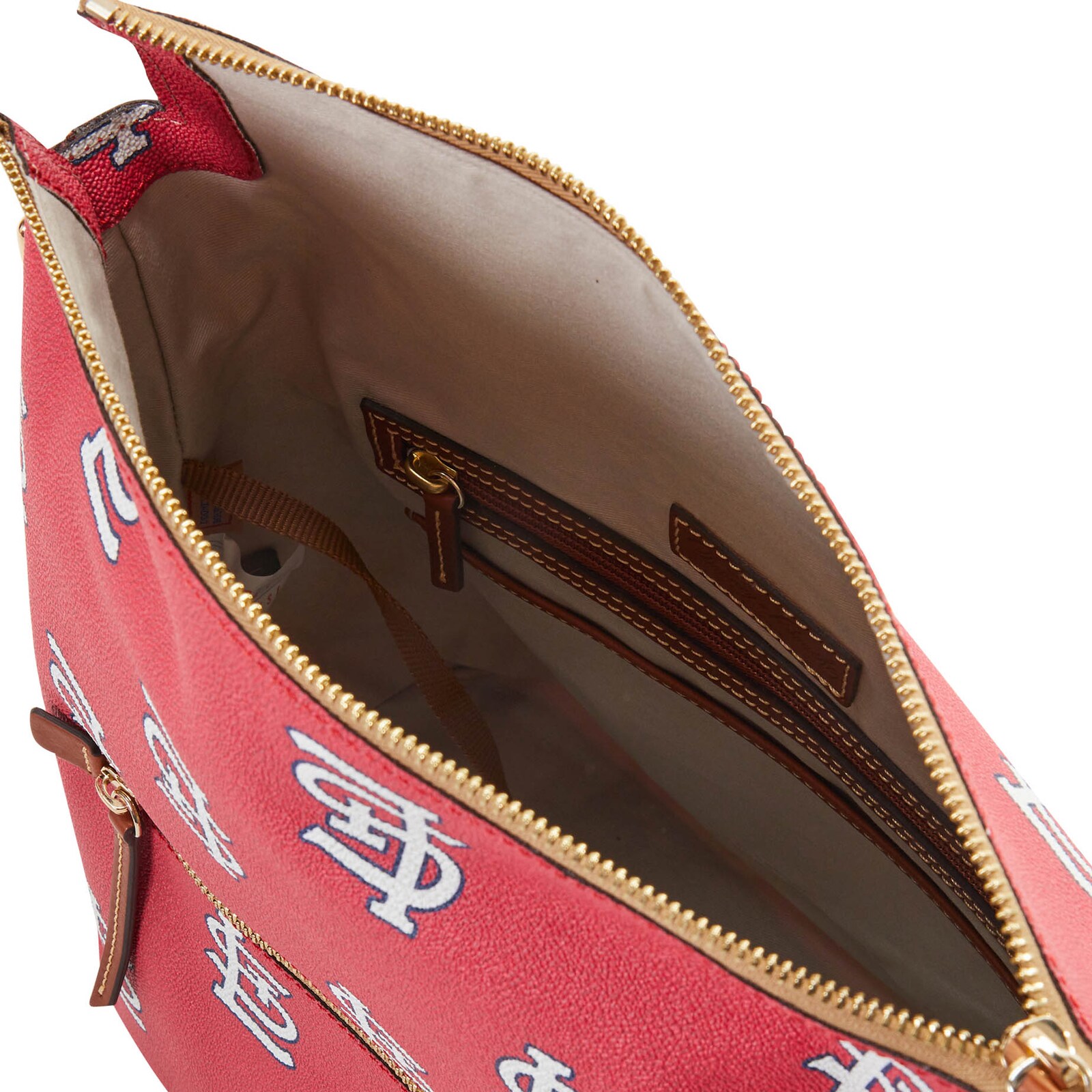 세인트루이스 카디널스 Dooney & Bourke 스포티 모노그램 라지 지갑 상세 이미지 4