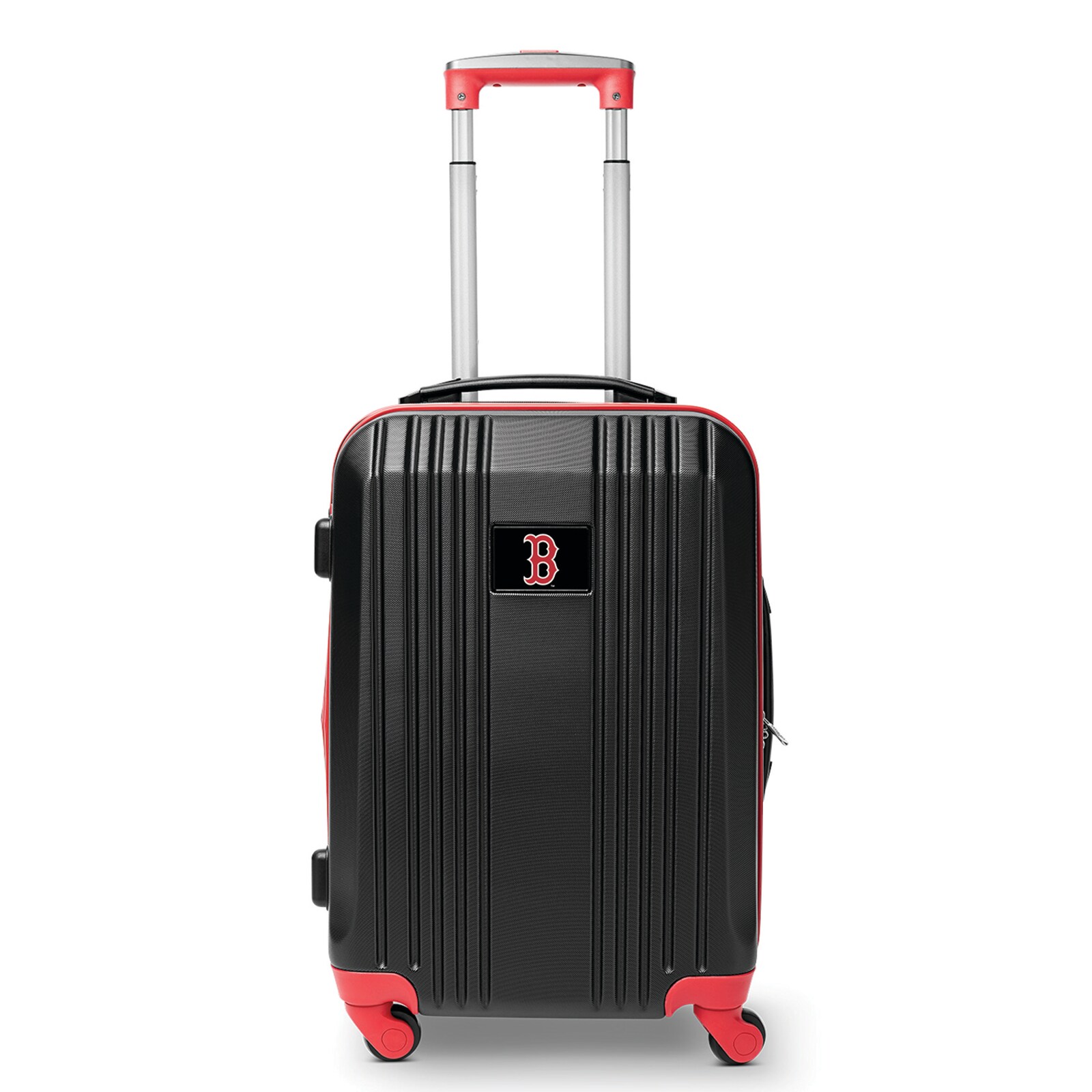 Boston Red Sox MOJO 레드 21인치 하드케이스 투톤 스피너 기내용 캐리어 상세 이미지 2