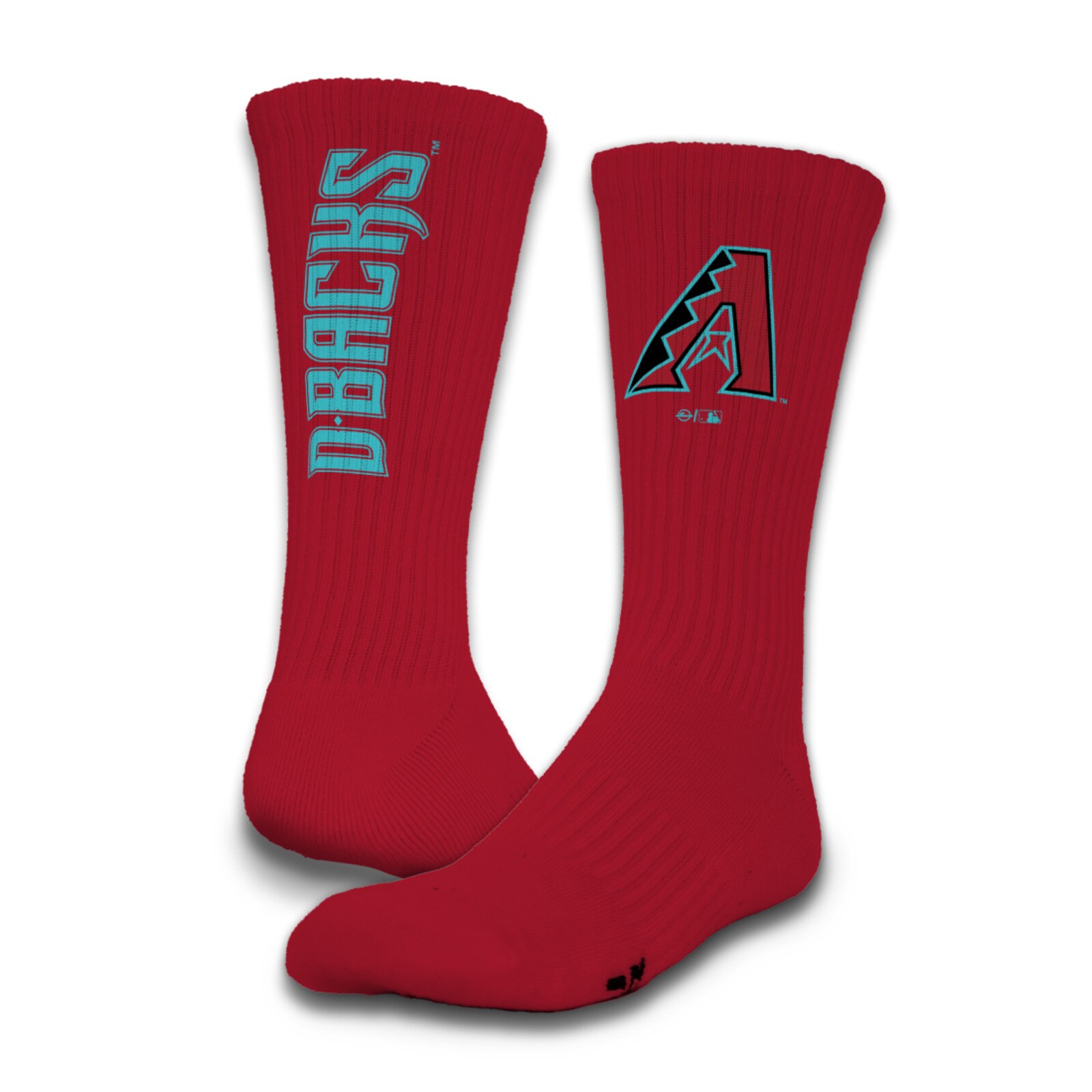 Arizona Diamondbacks ISlide 3팩 라이프스타일 크루 양말 세트 상세 이미지 3