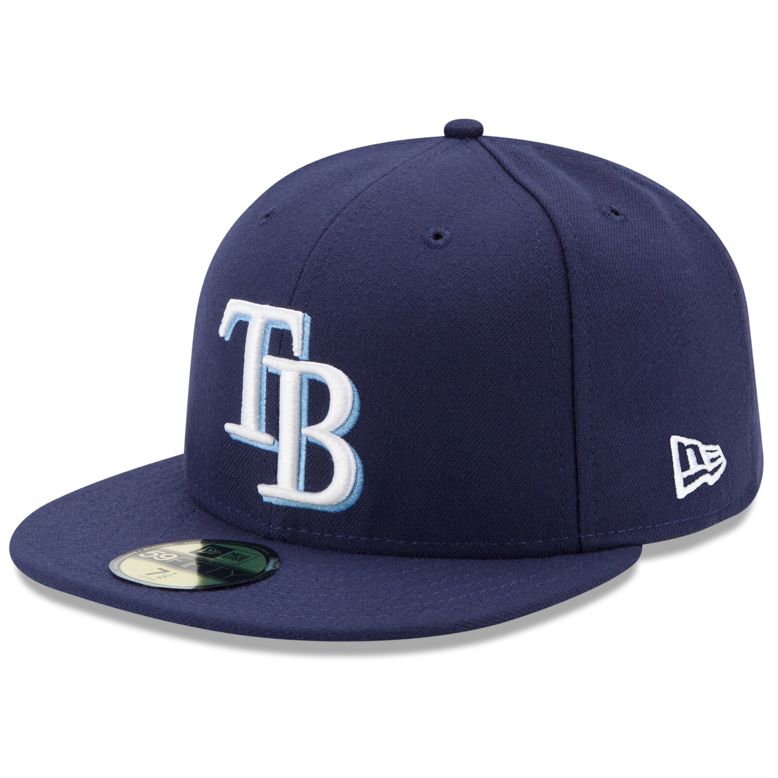 남성용 탬파베이 레이스 New Era 네이비 게임 어센틱 컬렉션 온필드 59FIFTY 피티드 모자