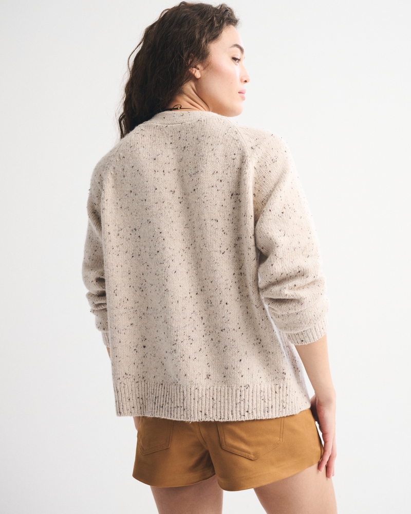 Dad V-Neck Cardigan 상세 이미지 5