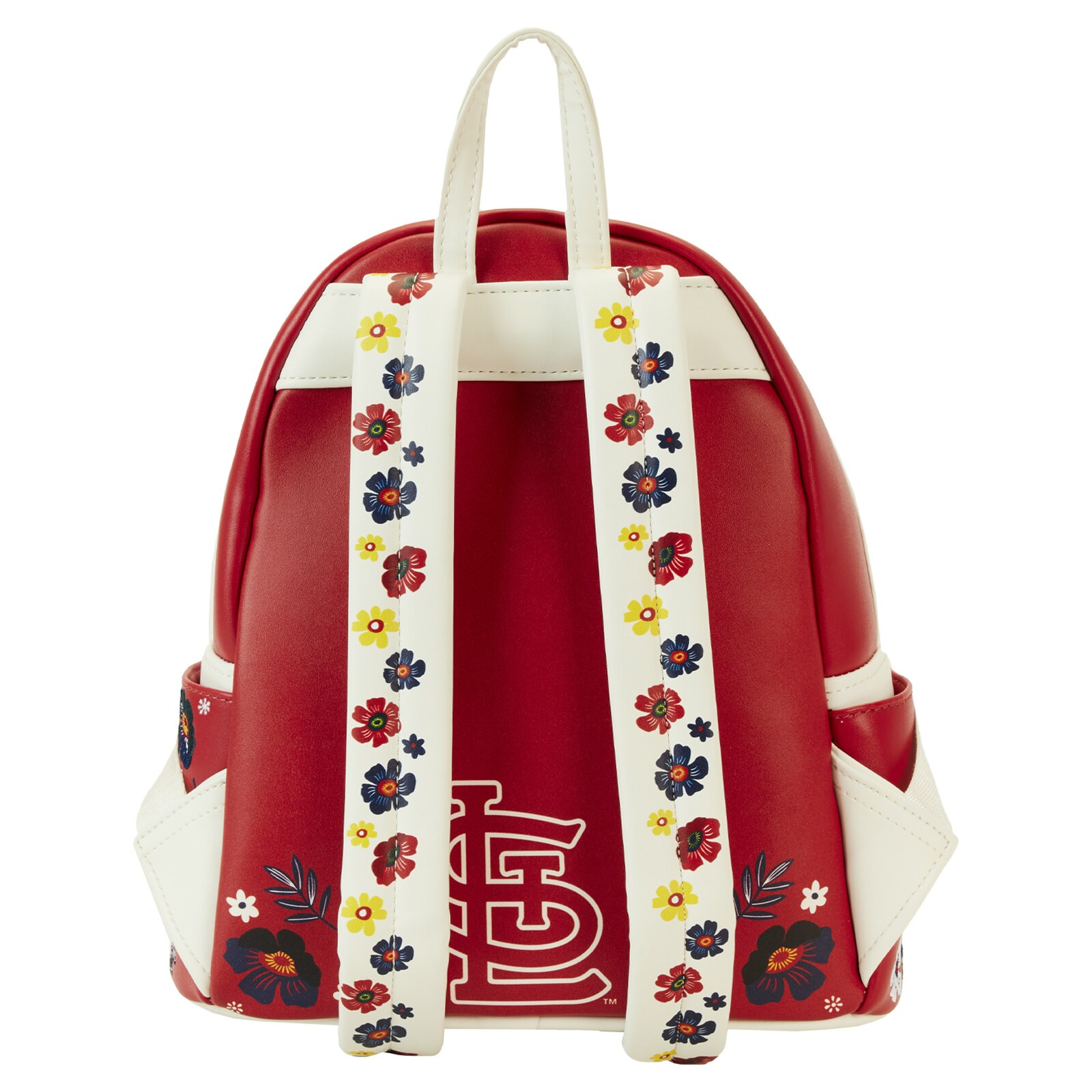St. Louis Cardinals Loungefly 플로럴 미니 백팩 상세 이미지 5