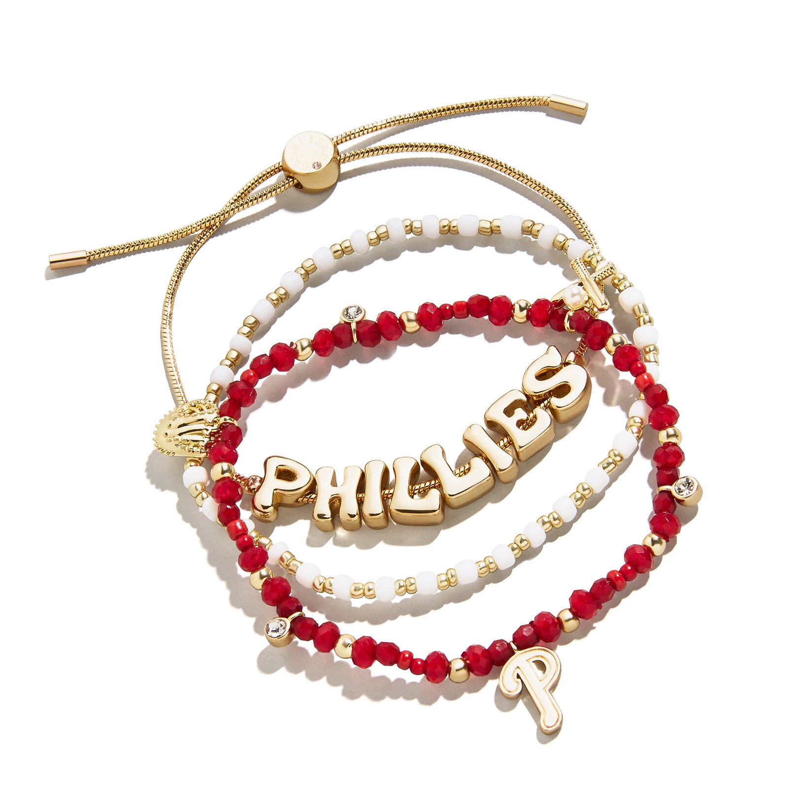 Philadelphia Phillies BaubleBar 3개입 팔찌 세트 상세 이미지 2