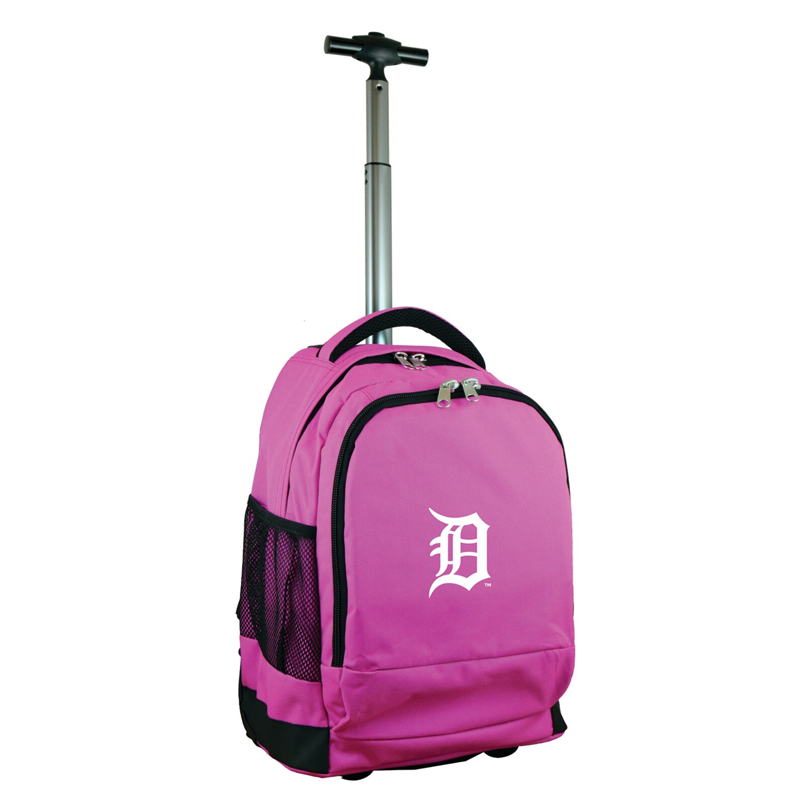 Detroit Tigers MOJO 핑크 19인치 프리미엄 바퀴형 백팩