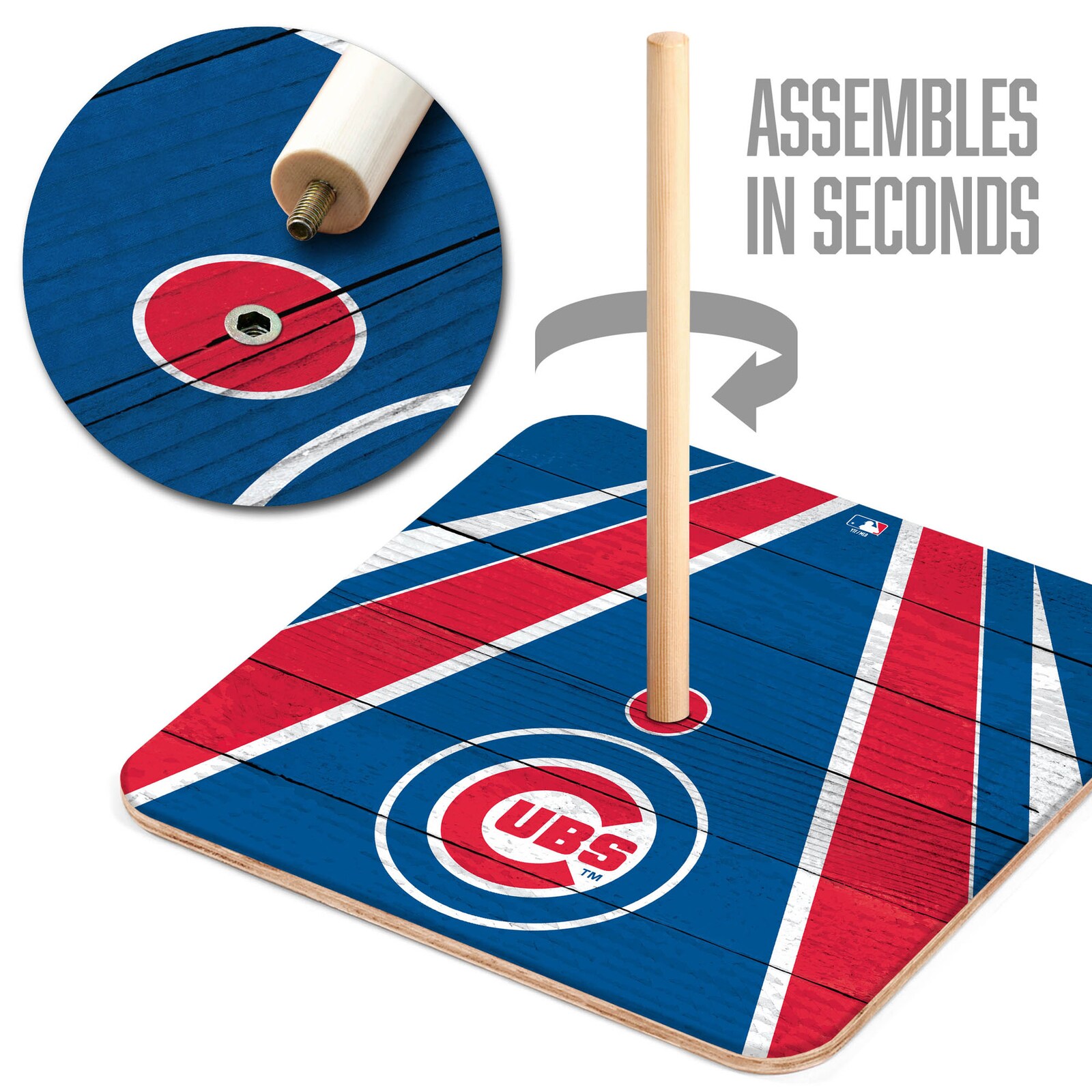 Chicago Cubs IDNA Horseshoe Bags 게임 상세 이미지 5