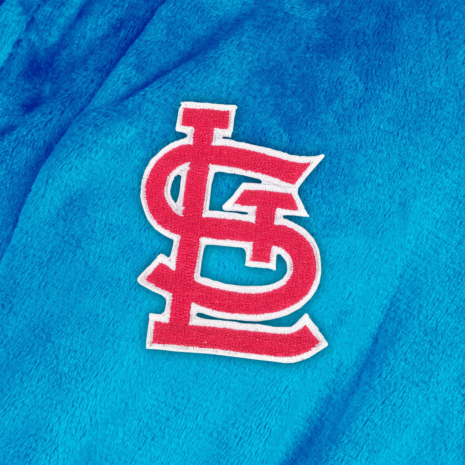 남성용 St. Louis Cardinals The Northwest Group 라이트 블루 실크 터치 가운 상세 이미지 5