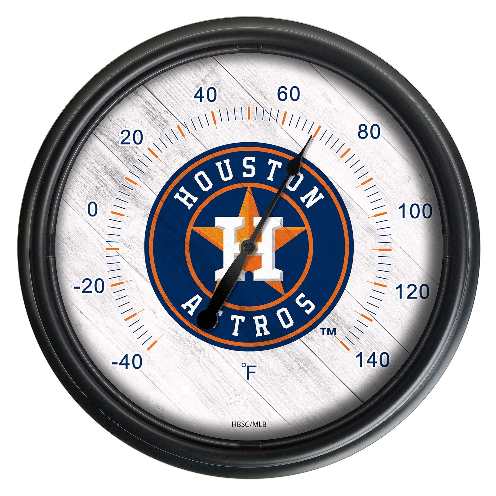 Houston Astros 블랙 실내외 겸용 LED 온도계 상세 이미지 2