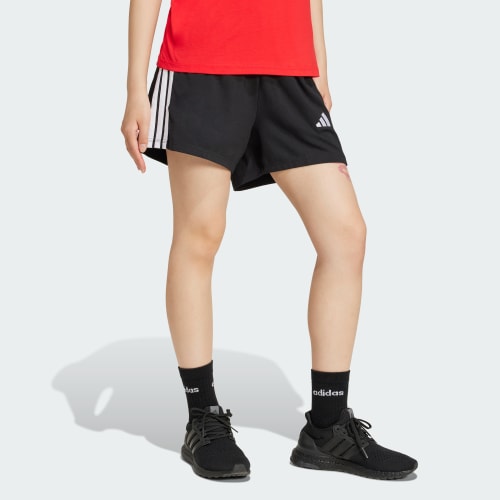Essentials 3-Stripes Cotton Shorts 상세 이미지 3