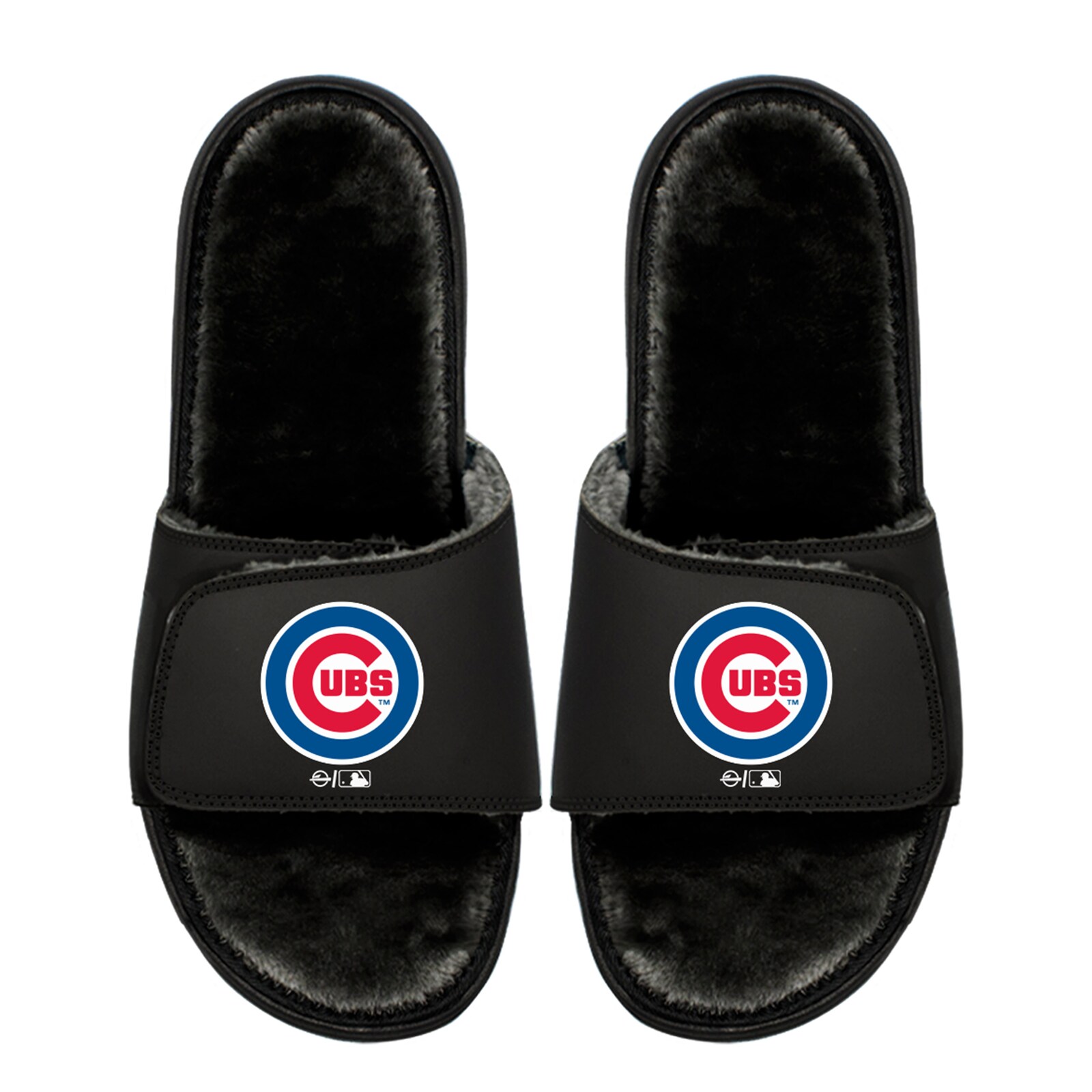 남녀공용 Chicago Cubs ISlide 로고 퍼 슬라이드 샌들 상세 이미지 2