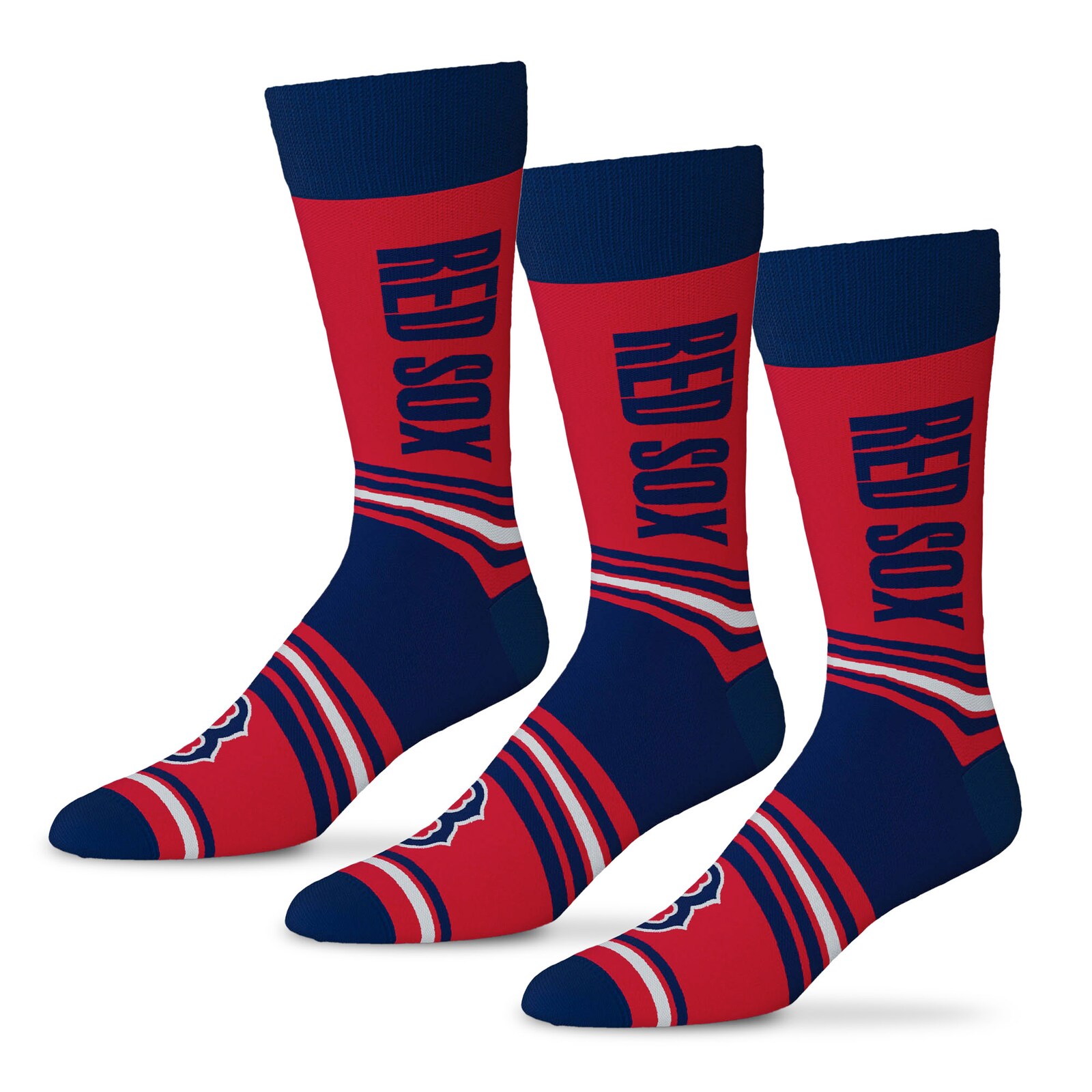 남녀공용 Boston Red Sox Starter 레드 Rally Cry 양말 3종 세트 상세 이미지 2