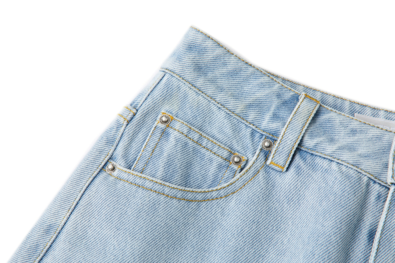 세일러 베어 데님 스커트 블루 상세 이미지 8