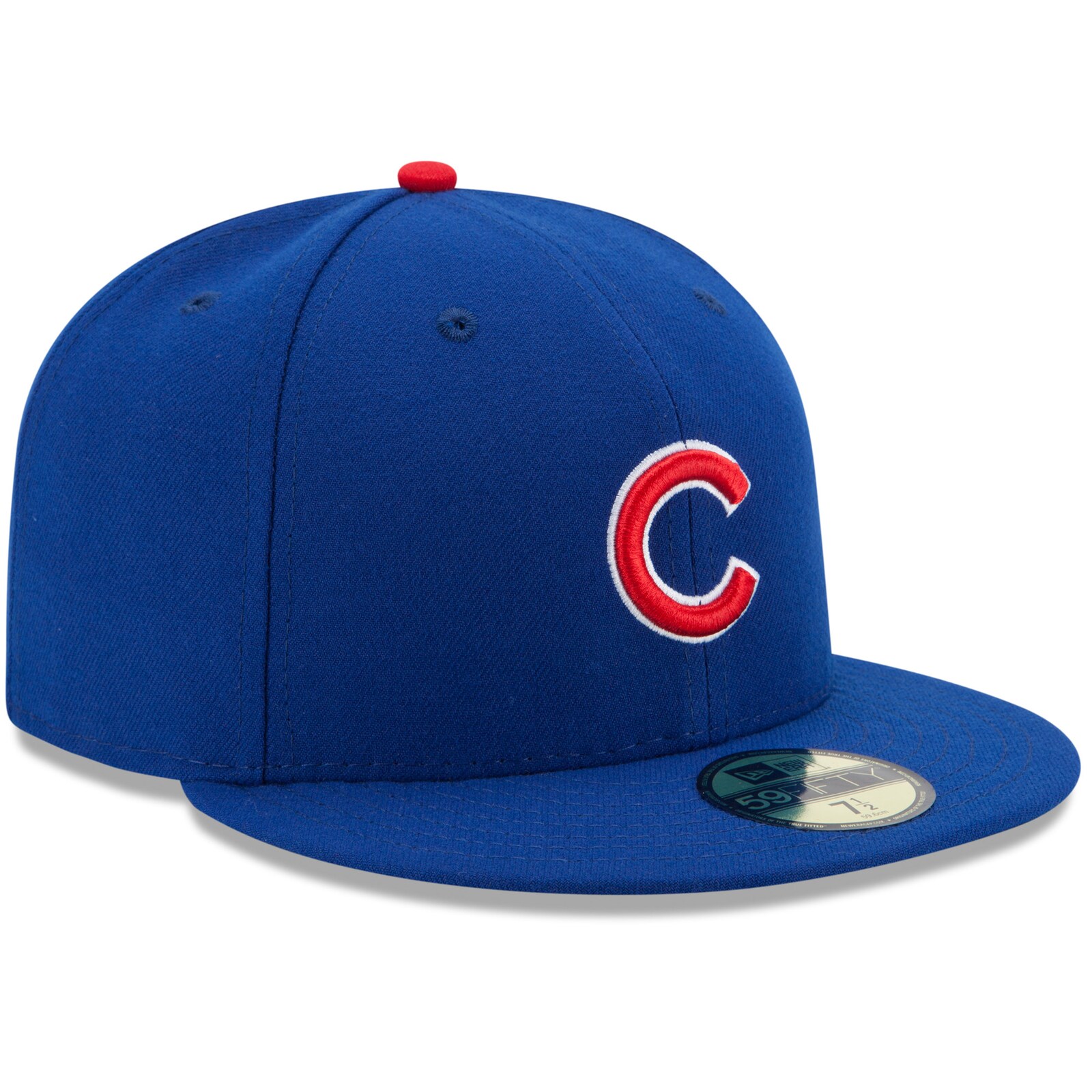 남성용 Chicago Cubs New Era 로열 Authentic Collection 온필드 59FIFTY 피티드 모자 상세 이미지 4