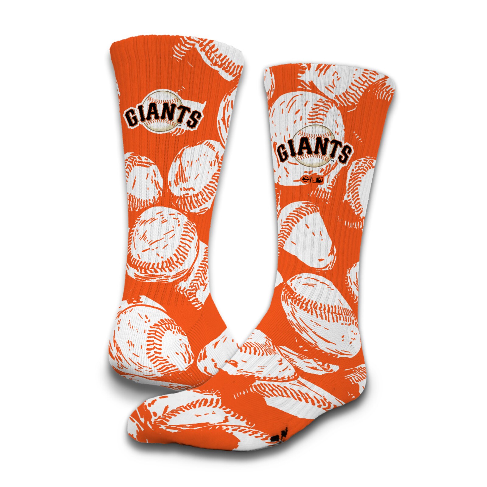 San Francisco Giants ISlide 3팩 라이프스타일 크루 양말 세트 상세 이미지 5
