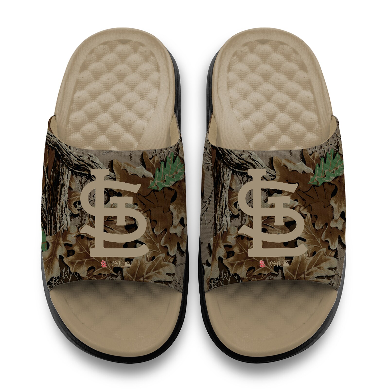 남녀공용 St. Louis Cardinals ISlide RealTree Advantage 카모 모티브 슬라이드 샌들 상세 이미지 3