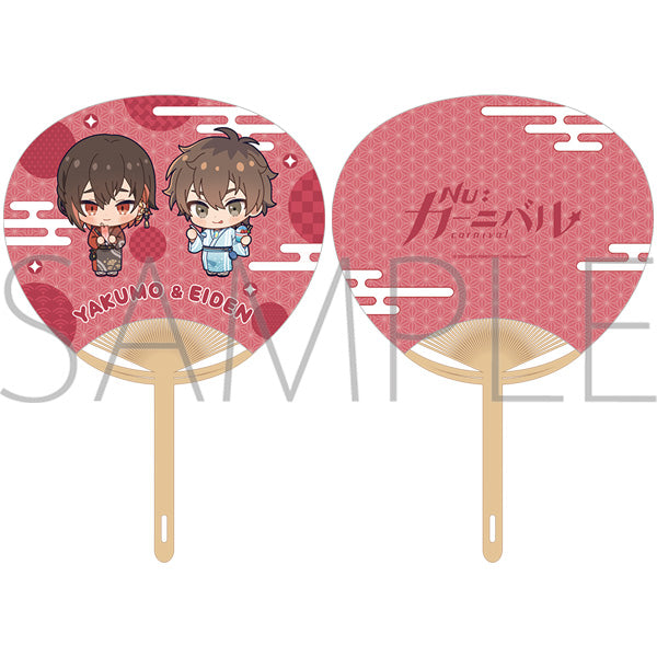 (굿즈 - 부채) NU: Carnival We Love Eiden! 우치와 부채 Eiden & Yakumo