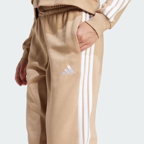 Essentials 3-Stripes Fleece Loose-Fit Pants 상세 이미지 5