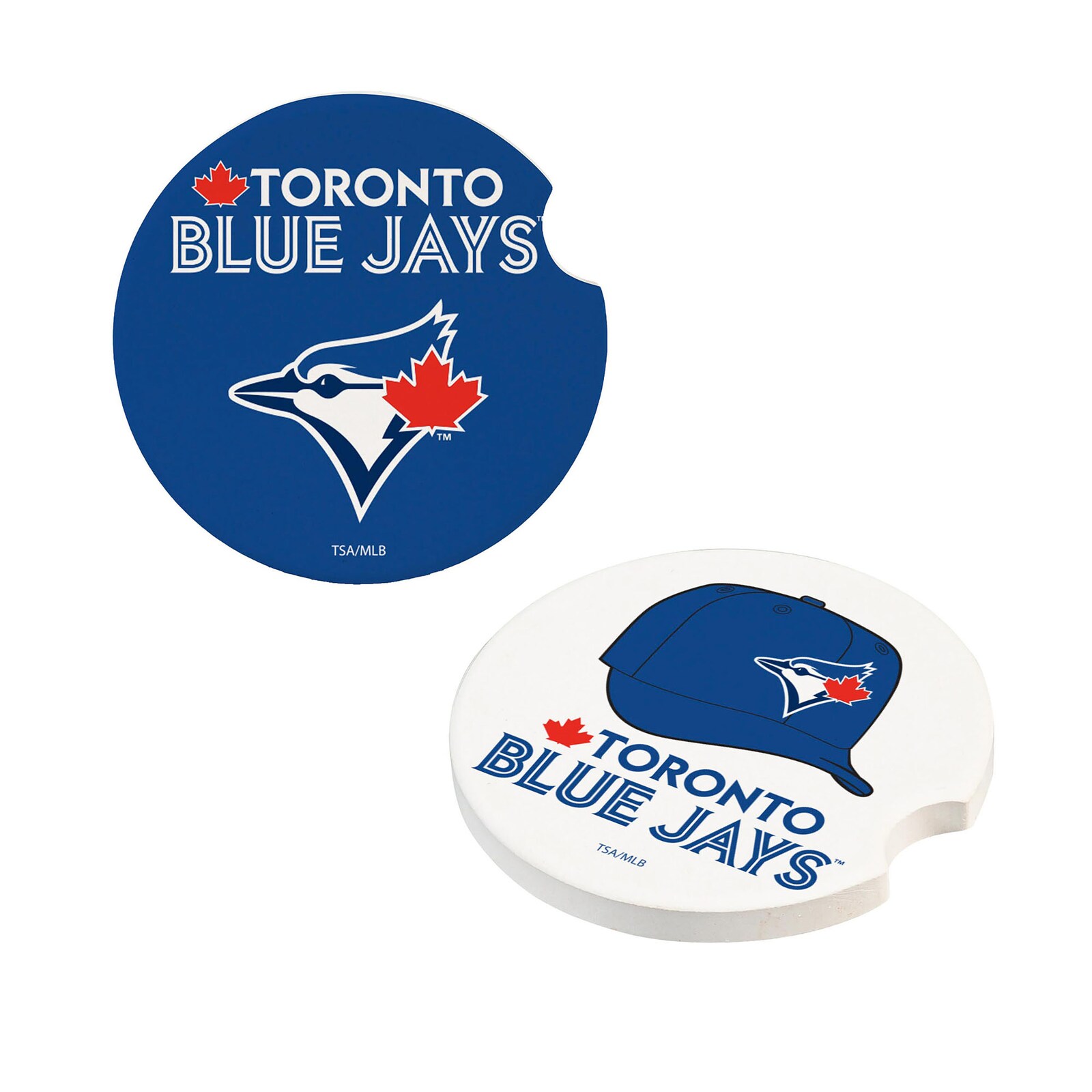 Toronto Blue Jays 세라믹 차량용 컵홀더 코스터 4종 세트 상세 이미지 2