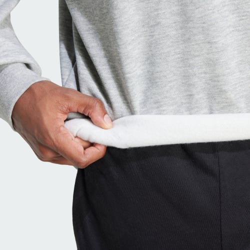 Essentials 3-Stripes Fleece Sweatshirt 상세 이미지 6