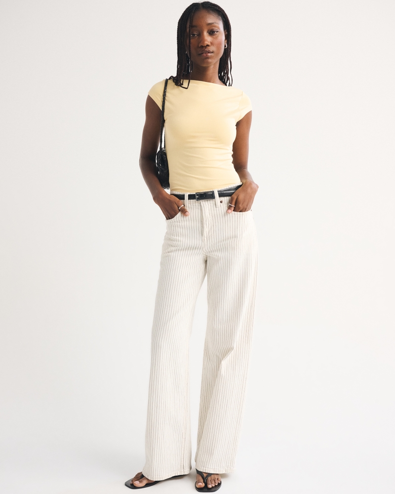 Bra-Free Reversible Scoopneck Top 상세 이미지 3