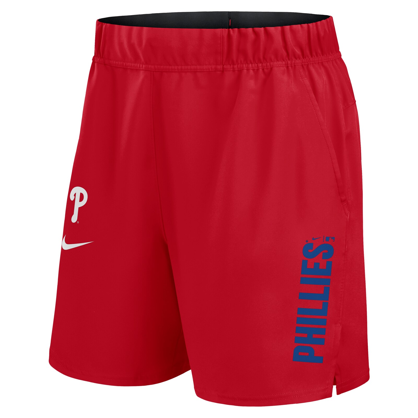 남성용 Philadelphia Phillies Nike 레드 우븐 Victory Dri-FIT 쇼츠 상세 이미지 3