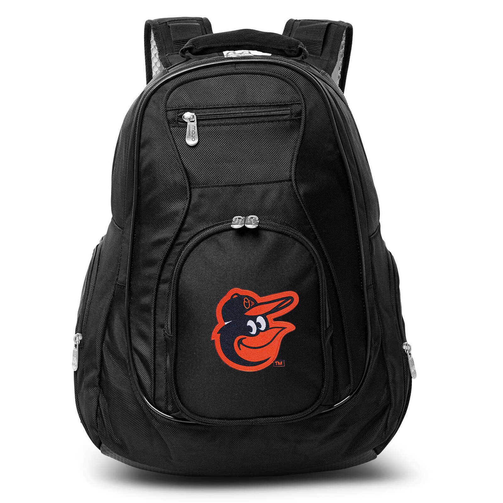 Baltimore Orioles MOJO 블랙 19인치 노트북 여행용 백팩 상세 이미지 2