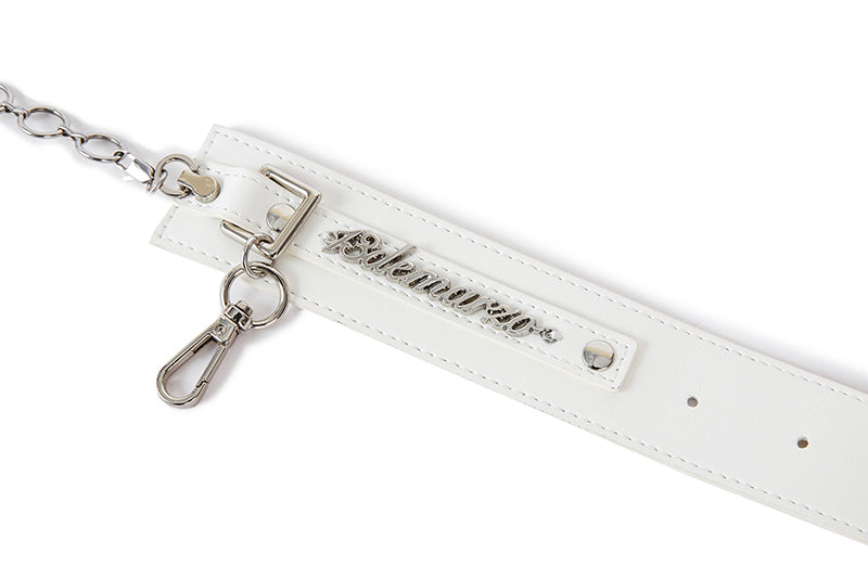 Hook Buckle 벨트 백 화이트 상세 이미지 9