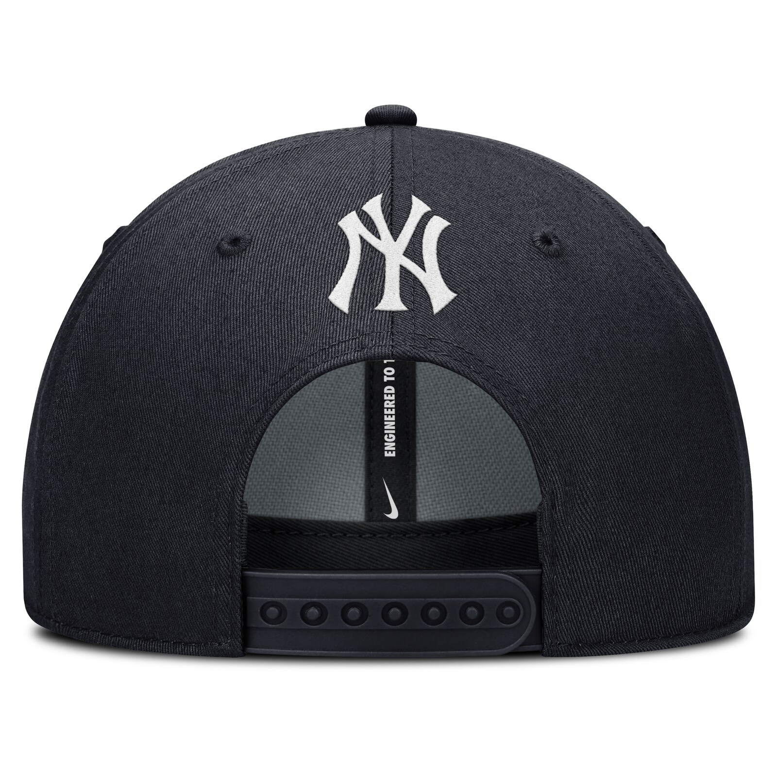 남성용 New York Yankees Nike 네이비 Rise 개버딘 조절 모자 상세 이미지 5