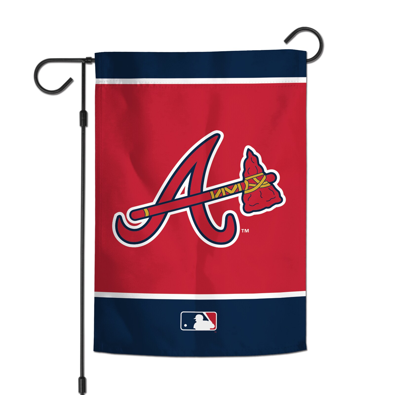 Atlanta Braves WinCraft 12 x 18 양면 가든 플래그 상세 이미지 2