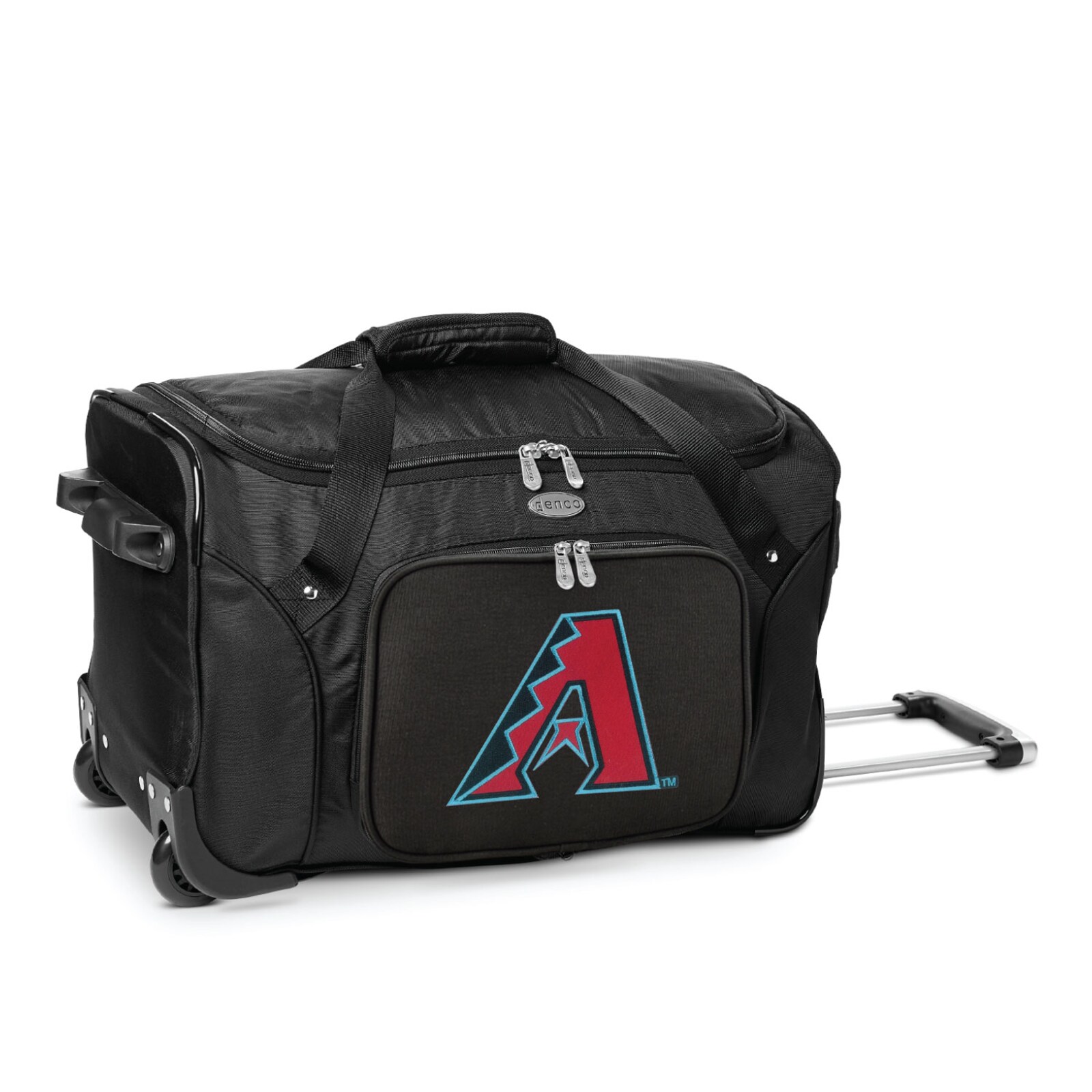 Arizona Diamondbacks MOJO 블랙 22인치 2휠 더플백